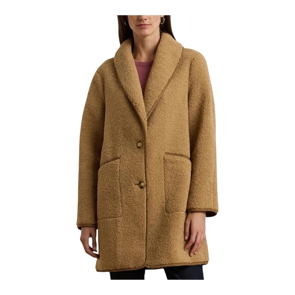 Lauren Ralph Lauren
Sherpa W Trim 2 Bttn